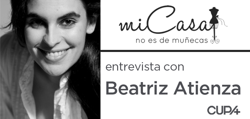 Beatriz Atienza, decoradora de interiores en Mi casa no es de muñecas