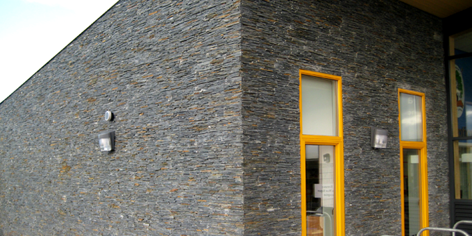 STONEPANEL in the new Burnbrae Primary School