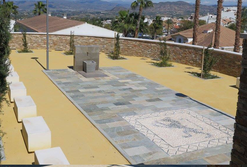 Proyecto de Estación de Autobuses de Alhaurín el Grande con piedra natural CUPA STONE