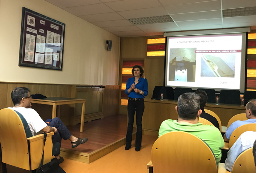 CUPA STONE en la Escuela de Minas de Torrelavega