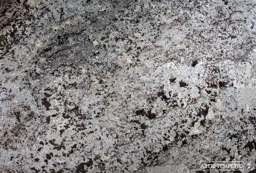 Granito Artic Tempesto de la colección TERRA de piedra natural para encimeras