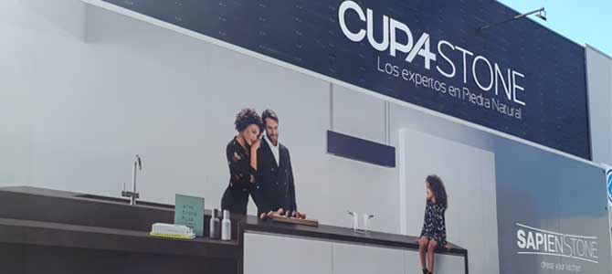 Showcooking de SapienStone en CUPA STONE Santiago