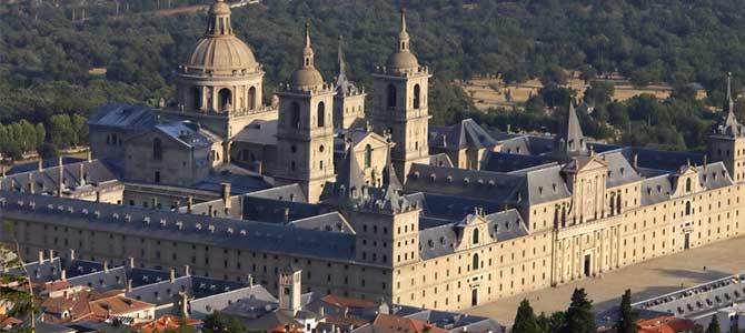 Palacio de San Lorenzo de El Escorial en Madrid.