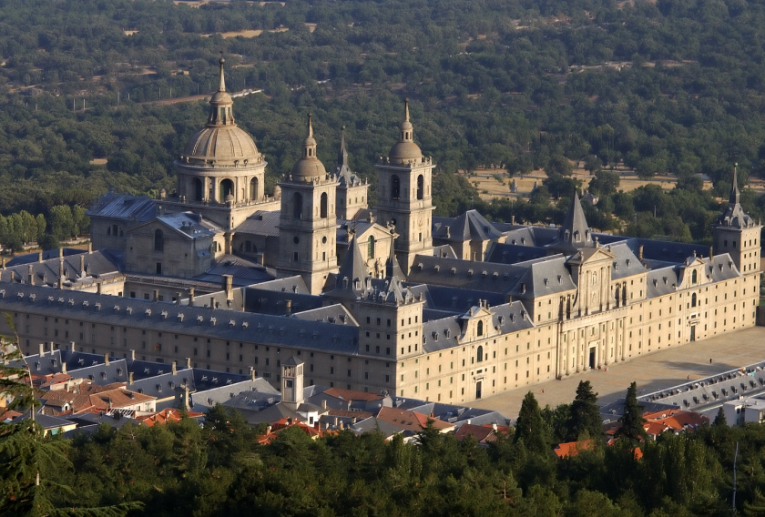 Palacio de San Lorenzo de El Escorial en Madrid.