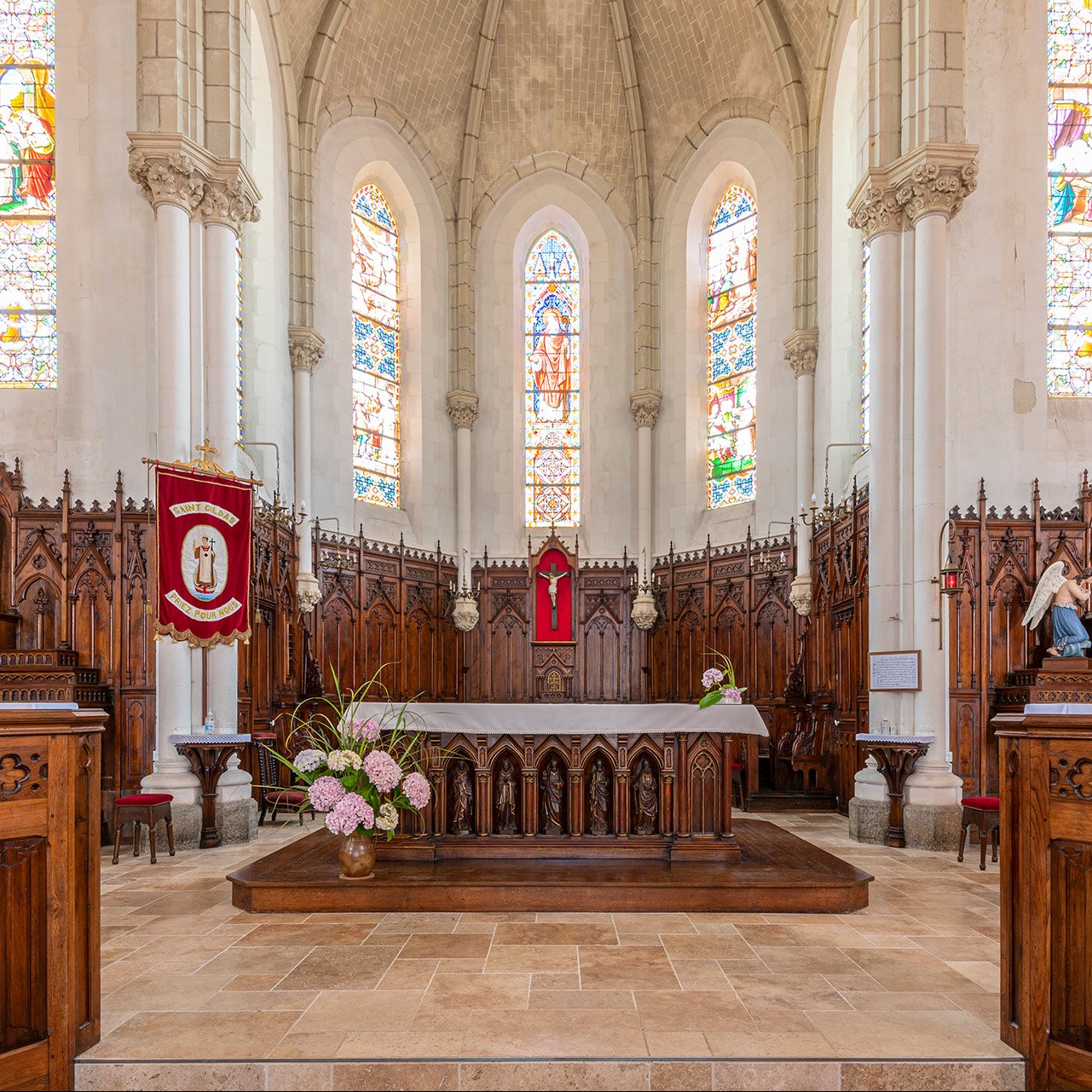 Iglesia neogótica del siglo XIX