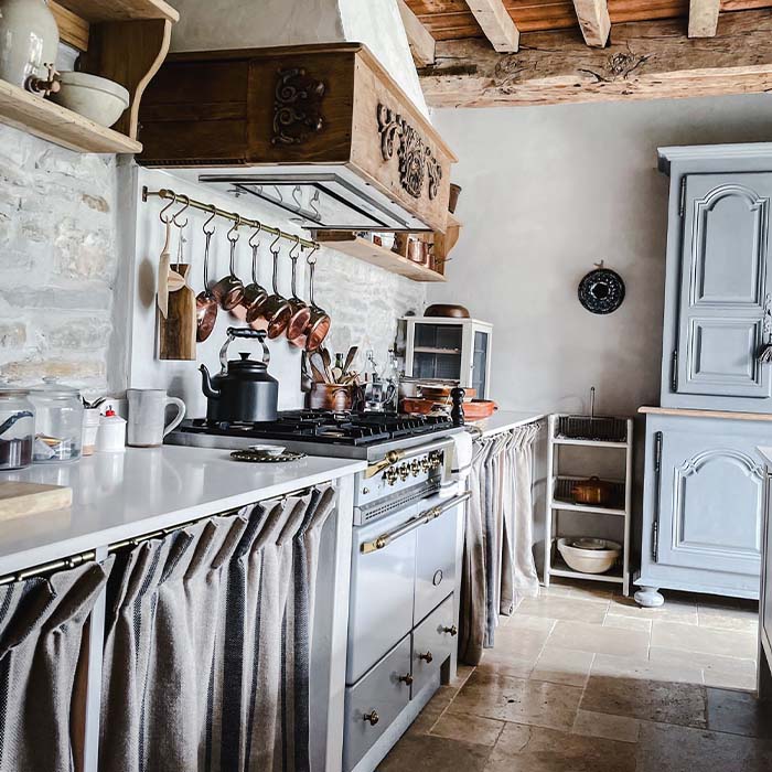 cocina granero chateau monfort