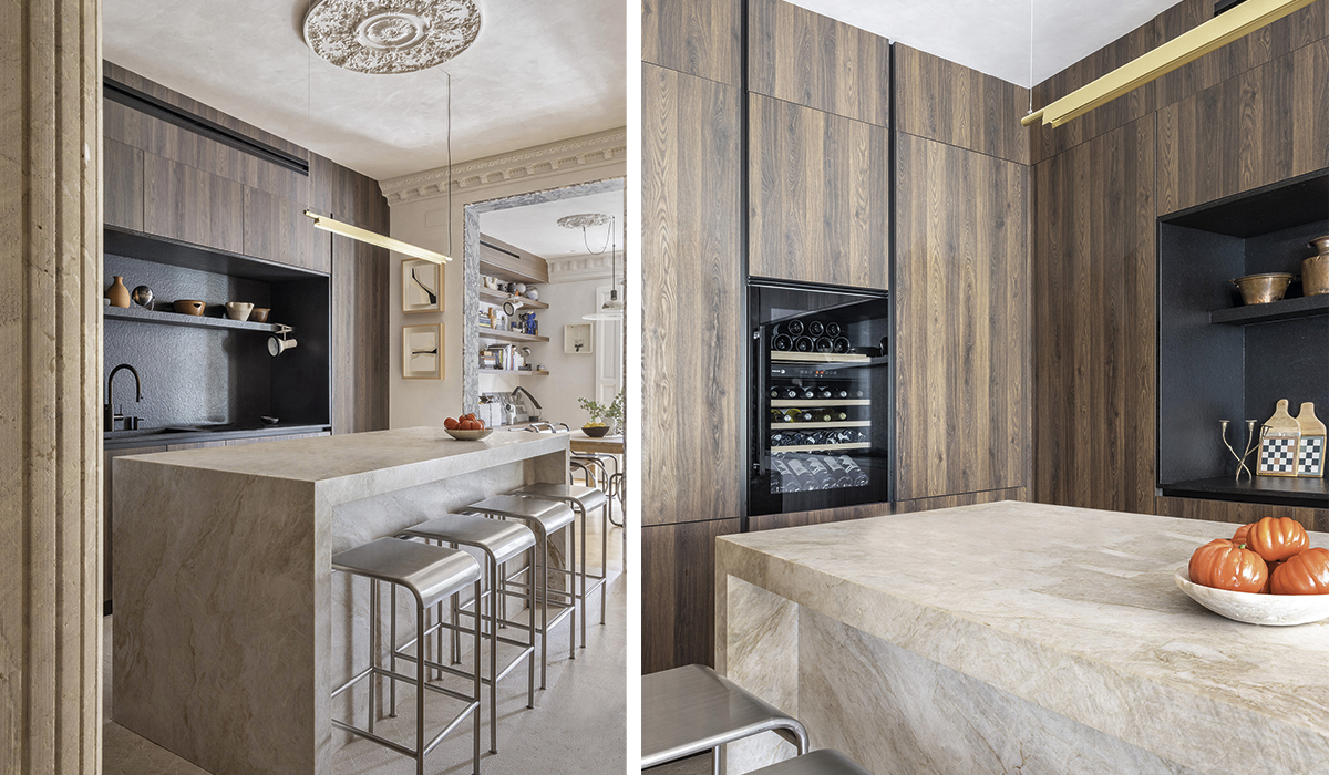 cocina Pablo Erroz con cuarcita Paraná