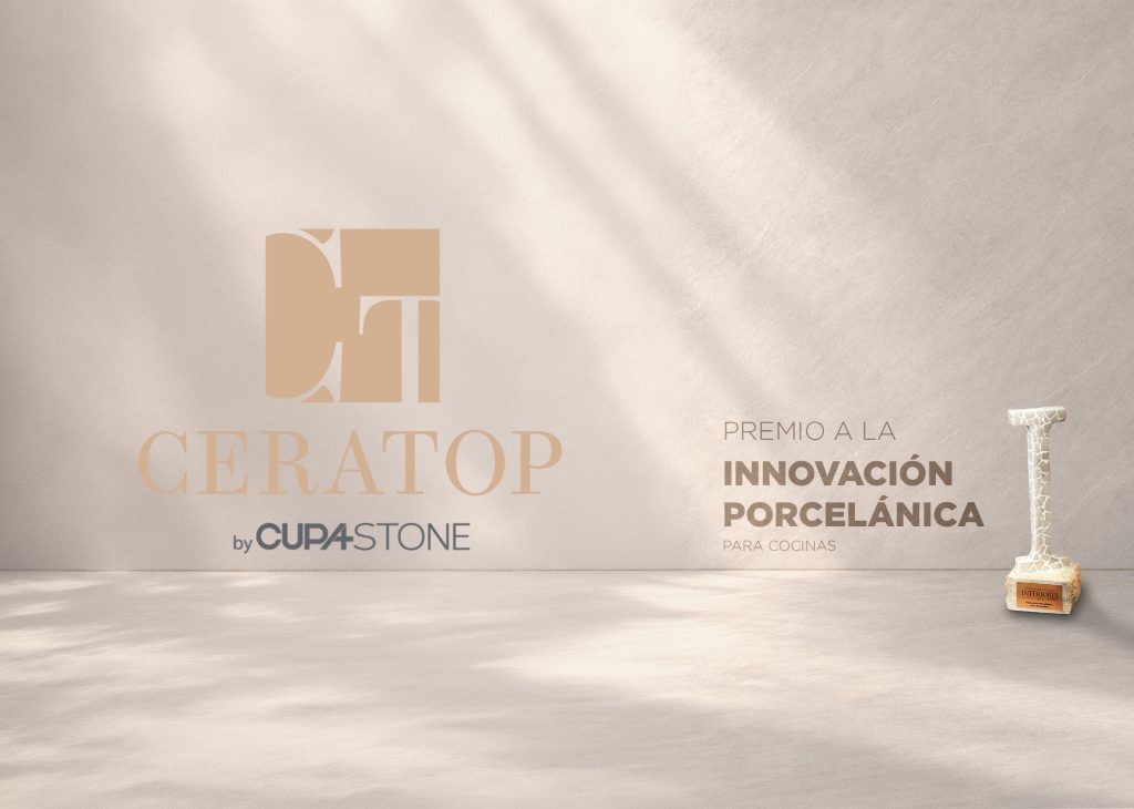 premio interiores a la Innovación Porcelánica para Ceratop